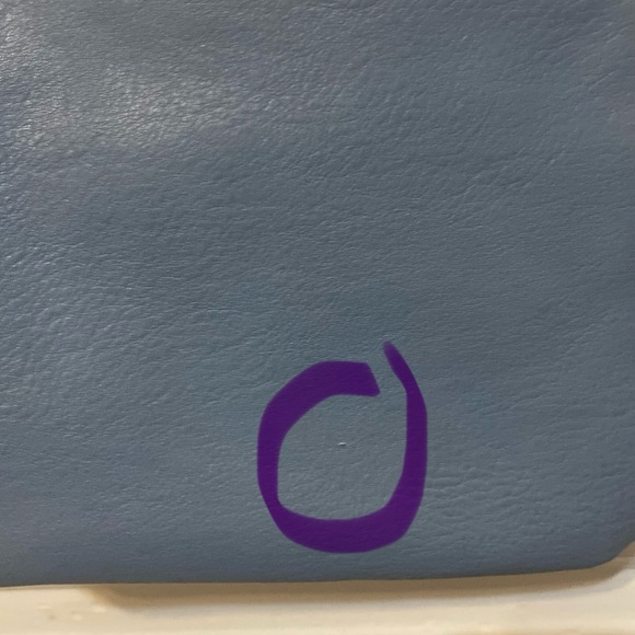 Blue Eyelet Crossbody Bag - Picture 10 of 16